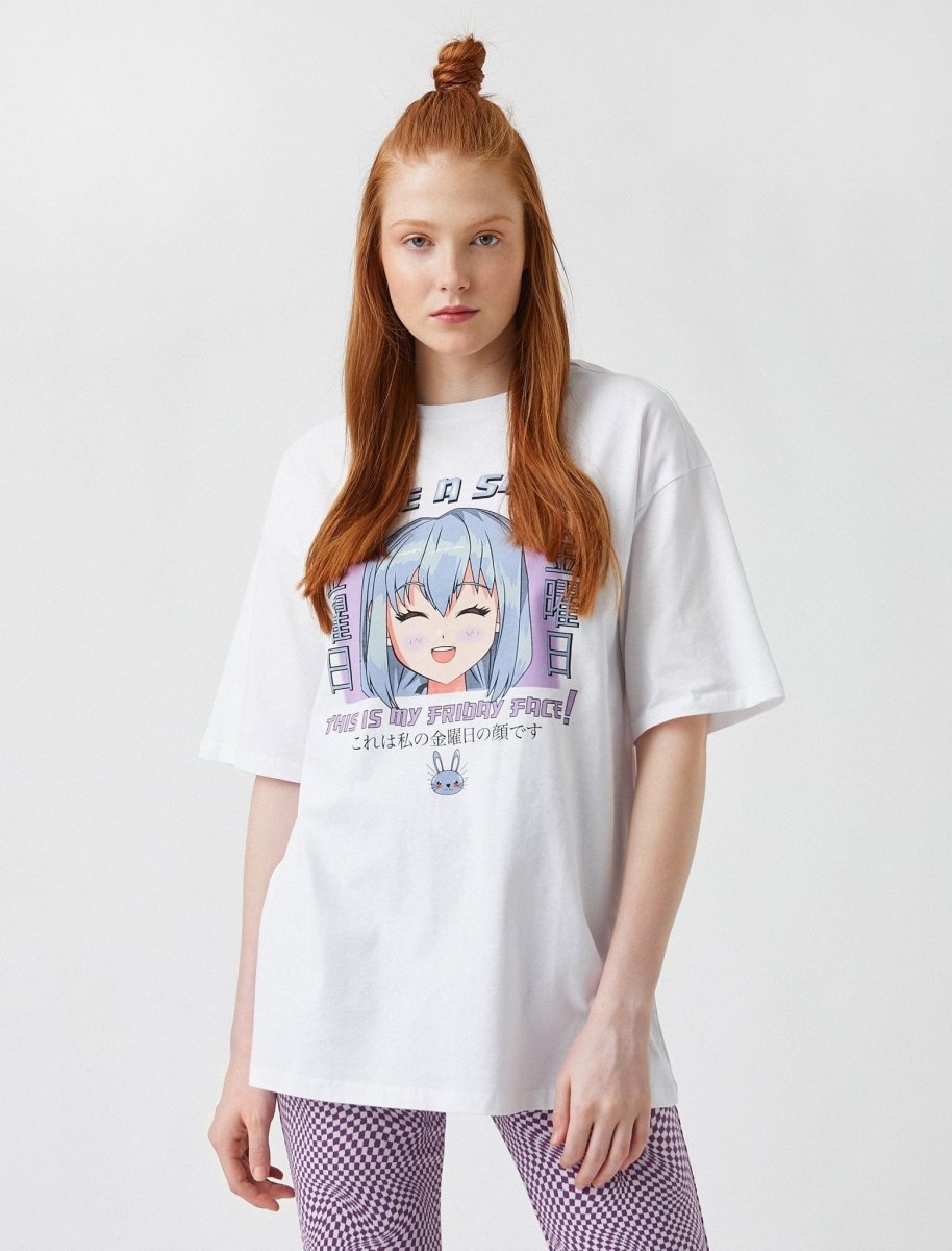 DanceeMangoo Japanese Style Cute Aesthetic Pastel Goth Soft Crewneck Yami  Kawaii Anime Girl T-Shirt - Walmart.com