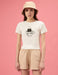 Kit-Tea Crop T-Shirt in White - Usolo Outfitters-KOTON