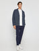Knit Blazer Jacket in Navy - Usolo Outfitters-KOTON