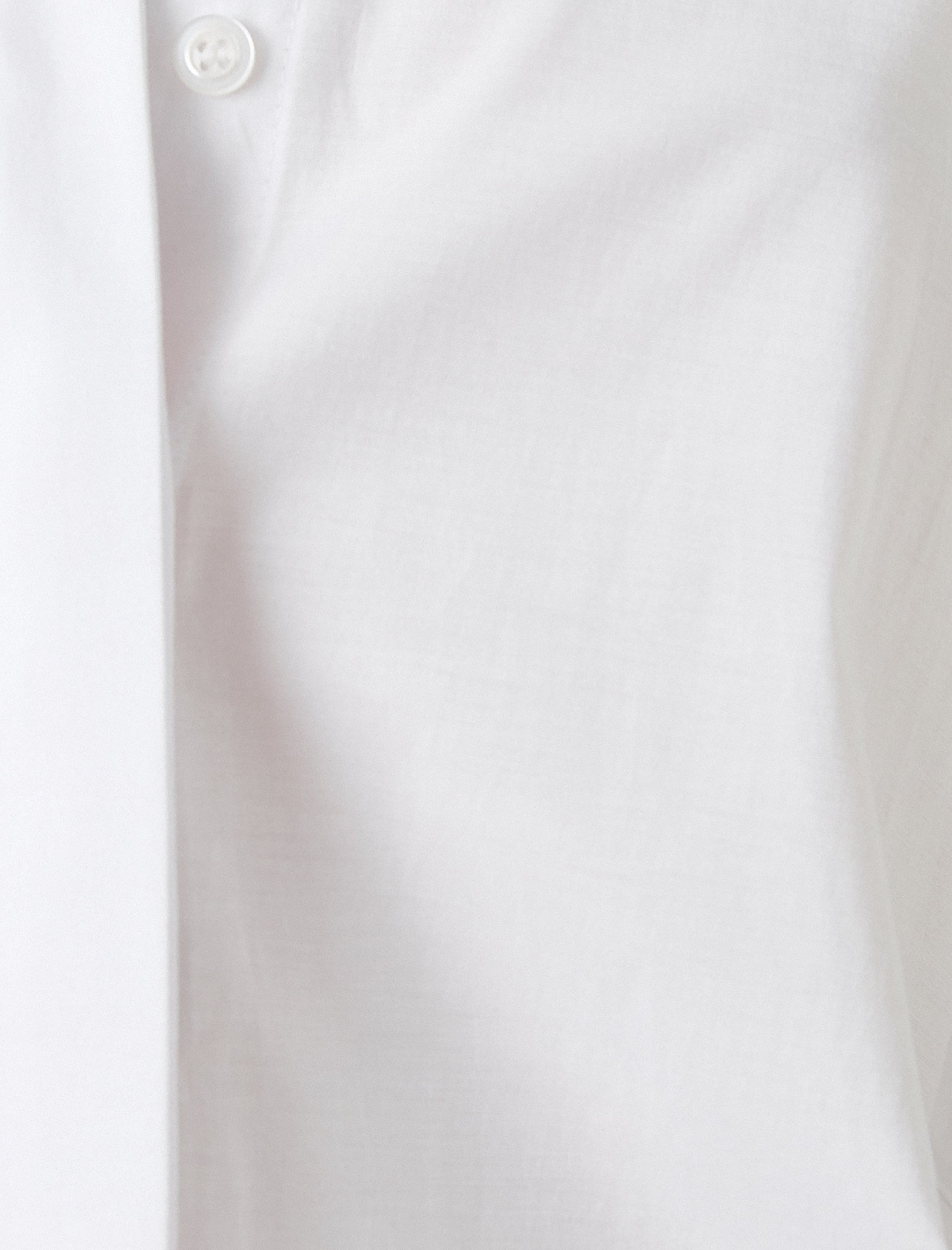 KOTON SHIRTS Oversized Button Up Dress Shirt in White Usolo_Outfitters