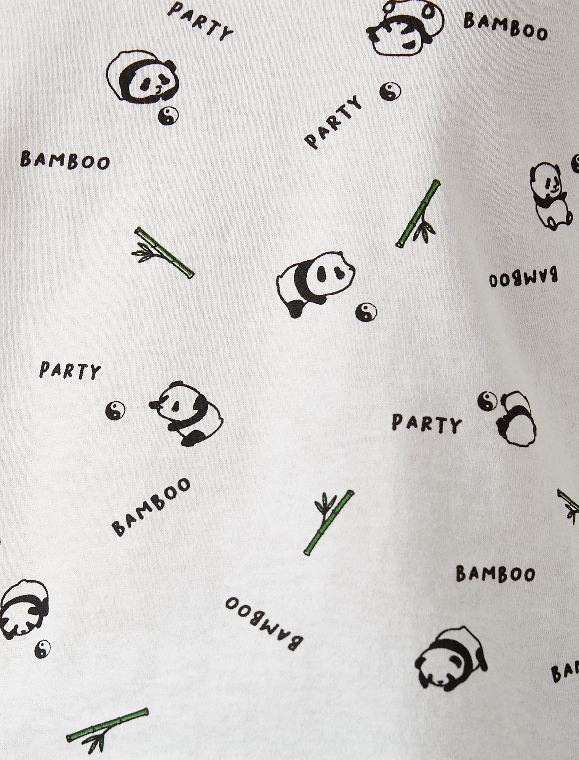 KOTON T-SHIRTS Allover Koala Print T-shirt in White Usolo_Outfitters