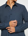 Men's Printed Dress Shirt Navy - Usolo Outfitters-KOTON