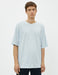 Oversize Basic Tshirt in Light Blue - Usolo Outfitters-KOTON