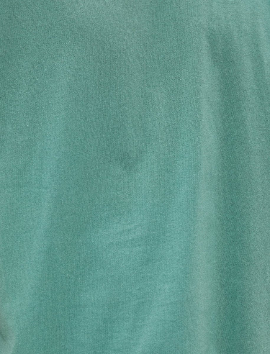Oversize Basic Tshirt in Teal Green - Usolo Outfitters-KOTON