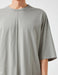 Oversize Front Seam T-shirt in Grey - Usolo Outfitters-KOTON