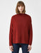 Oversize Mock Neck Sweater in Clay - Usolo Outfitters-KOTON