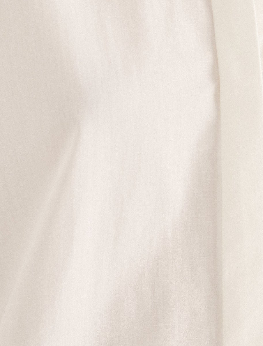 Oversize Poplin Kimono Shirt in White - Usolo Outfitters-KOTON
