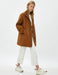 Oversize Rain Jacket in Terracotta - Usolo Outfitters-KOTON