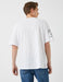 Oversize Skull Graphic T-shirt in White - Usolo Outfitters-KOTON