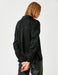 Oversized Satin Shirt in Black - Usolo Outfitters-KOTON