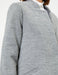 Oversized Soft-Brushed Overcoat in Gray - Usolo Outfitters-KOTON