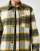 Plaid Flannel Overshirt in Green - Usolo Outfitters-KOTON