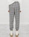 Plaid Pull-on Pants in Black - Usolo Outfitters-KOTON