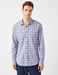 Chemise à carreaux en bleu - Usolo Outfitters-KOTON