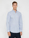 Printed Button-Down Shirt in Blue - Usolo Outfitters-KOTON