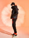Doudoune à capuche noire - Usolo Outfitters-KOTON
