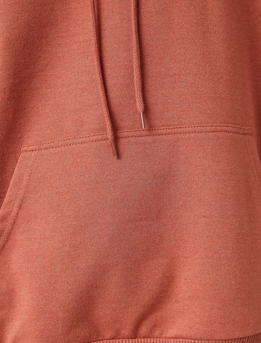 Raglan Hoodie With Pockets in Clay - Usolo Outfitters-KOTON