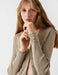 Rib Knit Cardigan in Mink - Usolo Outfitters-KOTON