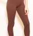 Ribbed Tight Leggings in Brown - Usolo Outfitters-Usolo Outfitters