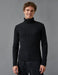 Ribbed Turtle Neck Sweater in Anthracite - Usolo Outfitters-KOTON