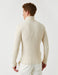 Ribbed Turtle Neck Sweater in Cream - Usolo Outfitters-KOTON