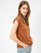Roll Up Sleeve Tshirt in Terracotta - Usolo Outfitters-KOTON