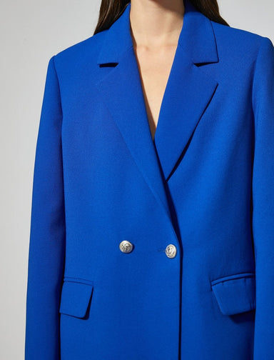 Blazers bleu royal pour femmes - Usolo Outfitters-KOTON