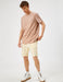 Simple Oversize T-Shirt in Beige - Usolo Outfitters-KOTON