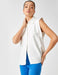 Sleeveless A-Line Shirt in White - Usolo Outfitters-KOTON