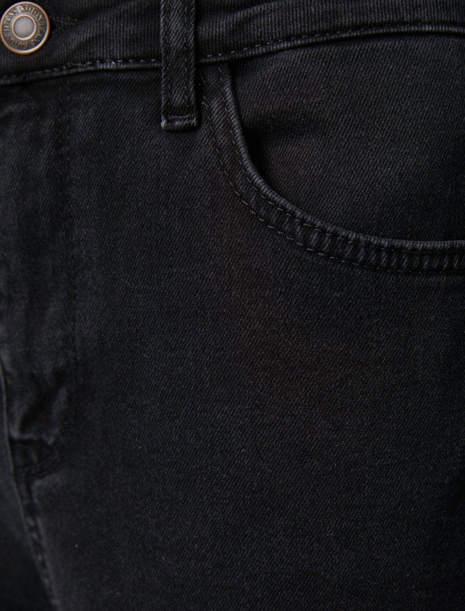 Slim Mom Jean in Black Wash - Usolo Outfitters-KOTON