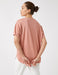 Soft Relaxed Fit T-shirt in Rose - Usolo Outfitters-KOTON