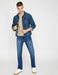 Straight Fit Mark Jeans in Medium Wash - Usolo Outfitters-KOTON