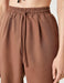 Straight Leg Pull-on Pants in Mocha - Usolo Outfitters-KOTON