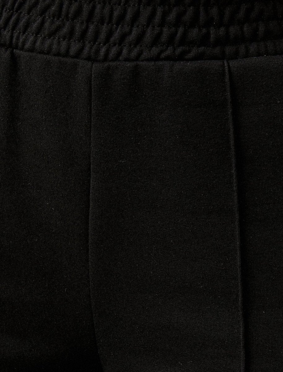 Straight Leg Sweatpants in Black - Usolo Outfitters-KOTON
