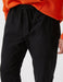Pantalon de jogging en sergé stretch noir - Usolo Outfitters-KOTON