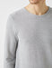 Textured Crew Neck Sweater in Gray - Usolo Outfitters-KOTON