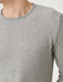 Pull ras du cou texturé en gris - Usolo Outfitters-KOTON