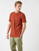 Textured Pique Tshirt in Brick - Usolo Outfitters-KOTON