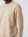 Textured Relaxed Sweatshirt in Beige - Usolo Outfitters-KOTON