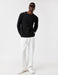 Textured Relaxed Sweatshirt in Black - Usolo Outfitters-KOTON