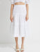 Tiered Midi Skirt in White - Usolo Outfitters-KOTON