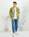 Tropical Print Camp Shirt in Yellow - Usolo Outfitters-KOTON