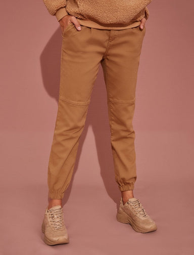 Twill Jogger in Camel - Usolo Outfitters-KOTON
