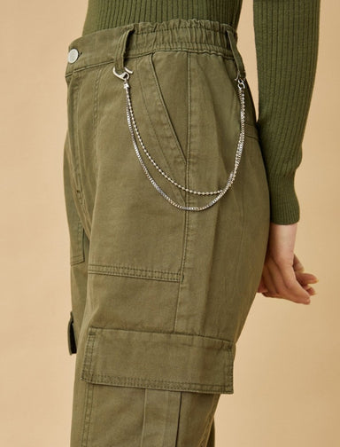 Twill Jogger in Dark Olive - Usolo Outfitters-KOTON