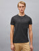 Waffle Henley SS Tshirt in Anthracite - Usolo Outfitters-KOTON