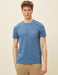 Waffle Pocket Tshirt in Blue - Usolo Outfitters-KOTON
