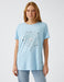 Zodiac Boyfriend T-shirt in Blue - Usolo Outfitters-KOTON